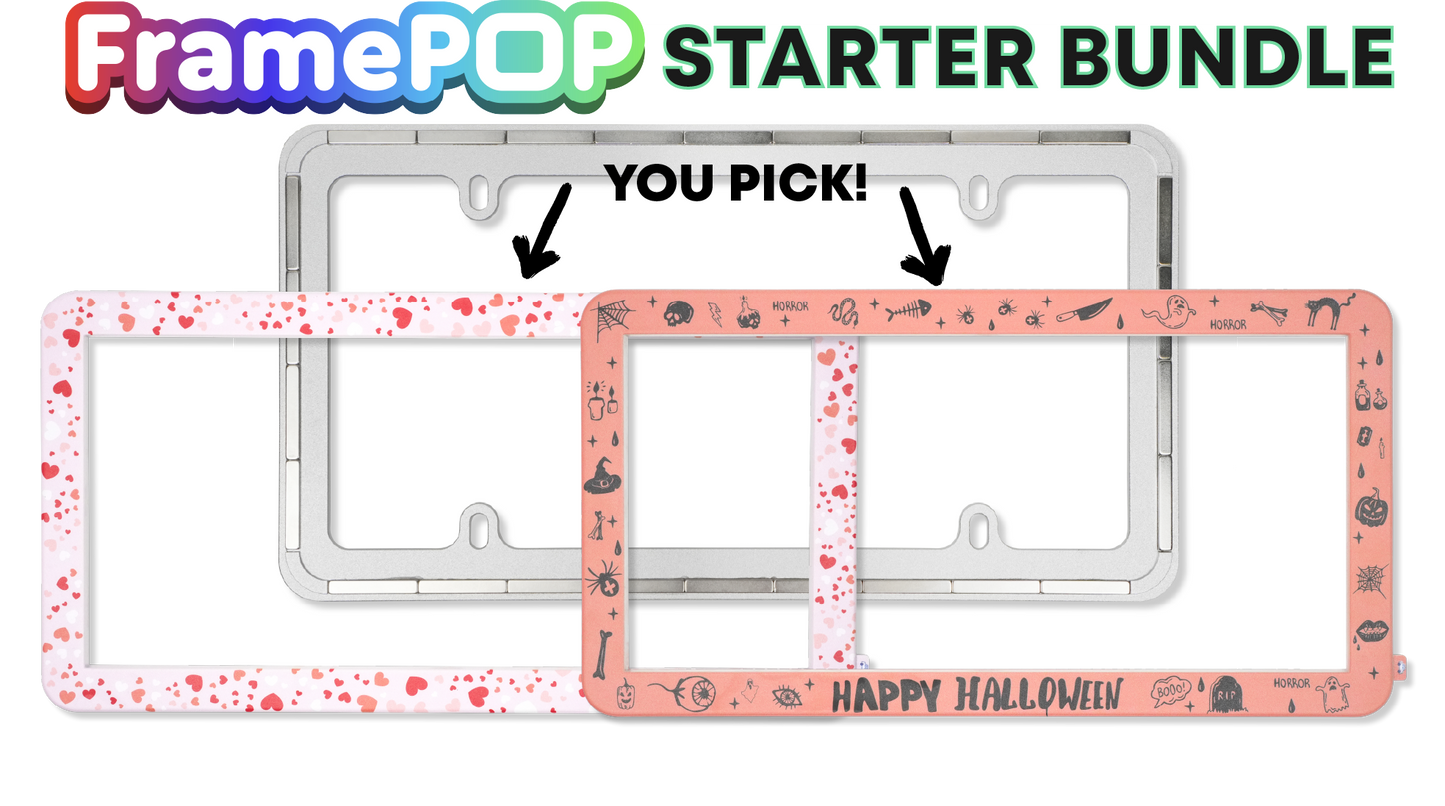 FramePOP Starter Bundle! 1 CoreFrame + 2 FramePOPs You Pick